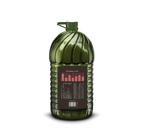 Aceite de oliva virgen extra Isbilya, Grand Coupage Intenso, en garrafa de 5 litros. El aceite de los Chefs.