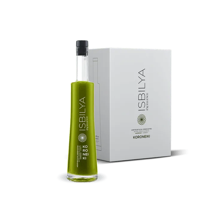 Oferta en el club Isbilya caja de 6 x 500 ml de Aceite de Oliva Virgen Extra Koroneiki Sin Filtrar. Comprala ya online.