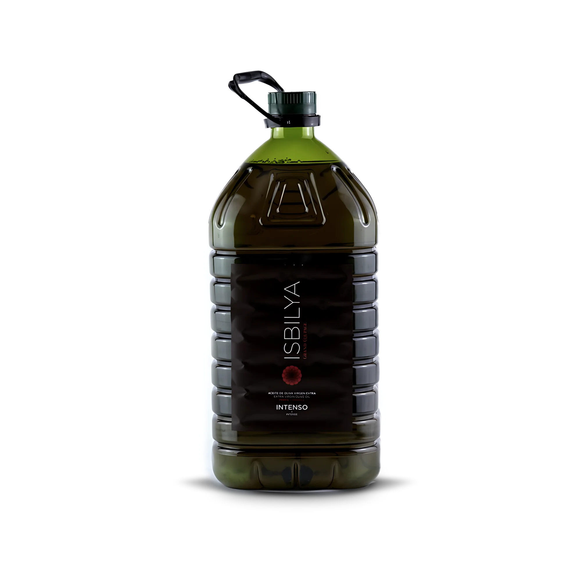 Intenso Aceite de oliva virgen extra Isbilya, Grand Coupage Intenso, en garrafa de 5 litros. El aceite de los Chefs.